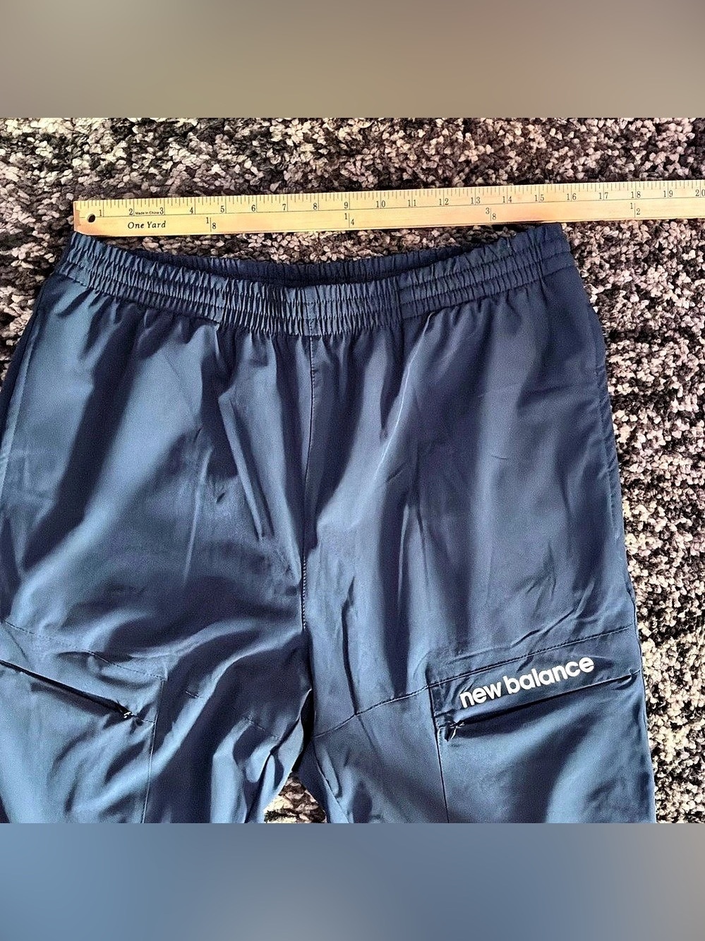 🌙✨🆕New Balance Men's Jogger Pants in Blue Size XL - Picture 3 of 9